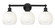 Edison Three Light Bath Vanity in Matte Black (405|616-3W-BK-G483-8OP)