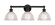 Edison Three Light Bath Vanity in Matte Black (405|616-3W-BK-G422)