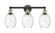 Edison Three Light Bath Vanity in Black Antique Brass (405|616-3W-BAB-G459-6CL)