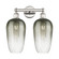 Edison Two Light Bath Vanity in Polished Nickel (405|616-2W-PN-G484-7SL)