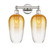 Edison Two Light Bath Vanity in Polished Nickel (405|616-2W-PN-G484-7AM)