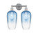 Edison Two Light Bath Vanity in Polished Chrome (405|616-2W-PC-G484-7SB)