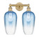 Edison Two Light Bath Vanity in Brushed Brass (405|616-2W-BB-G484-7SB)