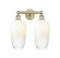 Edison Two Light Bath Vanity in Antique Brass (405|616-2W-AB-G484-7OP)