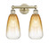 Edison Two Light Bath Vanity in Antique Brass (405|616-2W-AB-G480-6AM)