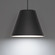 Myla LED Outdoor Pendant in Black (281|PD-W24320-40-BK)