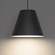Myla LED Outdoor Pendant in Black (281|PD-W24320-30-BK)