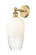 Edison One Light Wall Sconce in Brushed Brass (405|616-1W-BB-G484-7OP)