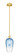 Edison One Light Mini Pendant in Satin Gold (405|616-1S-SG-G484-7SB)