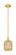 Edison One Light Mini Pendant in Satin Gold (405|616-1S-SG-G460-7ME)