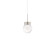 Double Bubble LED Mini Pendant in Satin Nickel (281|PD-82006-SN)