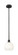 Edison One Light Mini Pendant in Matte Black (405|616-1S-BK-G483-8OP)