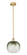 Edison One Light Mini Pendant in Brushed Brass (405|616-1S-BB-G481-10SL)