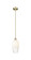 Edison One Light Mini Pendant in Antique Brass (405|616-1S-AB-G484-7OP)
