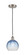 Edison One Light Mini Pendant in Brushed Satin Nickel (405|616-1P-SN-G483-8SB)