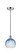 Edison One Light Mini Pendant in Polished Chrome (405|616-1P-PC-G483-8SB)