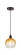 Edison One Light Mini Pendant in Oil Rubbed Bronze (405|616-1P-OB-G483-8AM)