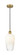 Edison One Light Mini Pendant in Brushed Brass (405|616-1P-BB-G484-7OP)