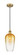 Edison One Light Mini Pendant in Brushed Brass (405|616-1P-BB-G484-7AM)