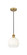 Edison One Light Mini Pendant in Brushed Brass (405|616-1P-BB-G483-8OP)