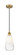 Edison One Light Mini Pendant in Brushed Brass (405|616-1P-BB-G480-6OP)