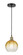 Edison One Light Mini Pendant in Black Antique Brass (405|616-1P-BAB-G483-8AM)