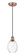 Edison One Light Mini Pendant in Antique Copper (405|616-1P-AC-G459-6CL)