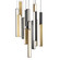 Chaos LED Pendant in Black/Aged Brass & Black (281|PD-64815R-BK/AB-BK)