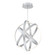 Kinetic LED Chandelier in Titanium (281|PD-61728-TT)