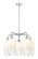 Ballston Five Light Chandelier in Polished Chrome (405|516-5CR-PC-G484-7OP)