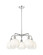 Ballston Five Light Chandelier in Polished Chrome (405|516-5CR-PC-G483-8OP)