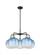 Ballston Five Light Chandelier in Black Antique Brass (405|516-5CR-BAB-G481-10SB)