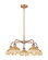 Ballston Five Light Chandelier in Antique Copper (405|516-5CR-AC-NBD2-75-NAT)