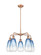 Ballston Five Light Chandelier in Antique Copper (405|516-5CR-AC-G480-6SB)