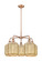 Ballston Five Light Chandelier in Antique Copper (405|516-5CR-AC-G460-7ME)