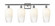Ballston Four Light Bath Vanity in Brushed Satin Nickel (405|516-4W-SN-G484-7OP)