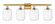 Ballston Four Light Bath Vanity in Satin Gold (405|516-4W-SG-G460-7CL)