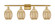 Ballston Four Light Bath Vanity in Satin Gold (405|516-4W-SG-G459-6ME)