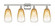 Ballston Four Light Bath Vanity in Polished Nickel (405|516-4W-PN-G480-6AM)