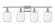 Ballston Four Light Bath Vanity in Polished Nickel (405|516-4W-PN-G460-7CL)