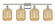 Ballston Four Light Bath Vanity in Polished Nickel (405|516-4W-PN-G460-7ME)