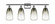 Ballston Four Light Bath Vanity in Polished Chrome (405|516-4W-PC-G480-6SL)