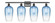 Ballston Four Light Bath Vanity in Oil Rubbed Bronze (405|516-4W-OB-G484-7SB)
