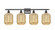 Ballston Four Light Bath Vanity in Oil Rubbed Bronze (405|516-4W-OB-G460-7ME)