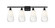 Ballston Four Light Bath Vanity in Matte Black (405|516-4W-BK-G480-6OP)