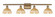 Ballston Four Light Bath Vanity in Brushed Brass (405|516-4W-BB-NBD2-75-NAT)