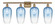 Ballston Four Light Bath Vanity in Brushed Brass (405|516-4W-BB-G484-7SB)