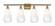 Ballston Four Light Bath Vanity in Brushed Brass (405|516-4W-BB-G480-6OP)
