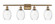 Ballston Four Light Bath Vanity in Brushed Brass (405|516-4W-BB-G459-6CL)