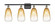 Ballston Four Light Bath Vanity in Black Antique Brass (405|516-4W-BAB-G480-6AM)